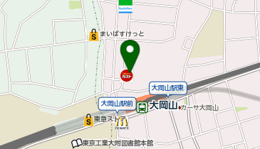 大岡山あおぞら整形外科の地図画像