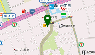 新赤坂クリニック 青山の地図画像