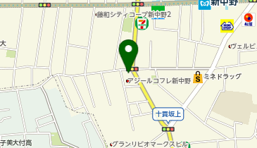新中野整形・リハビリテーションクリニックの地図画像