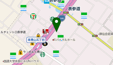 Okuno Clinic東京表参道の地図画像