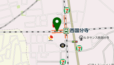 あおいクリニック-駅ホーム西国分寺-の地図画像