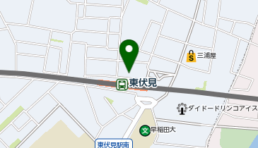 東伏見駅前内科糖尿病クリニックの地図画像