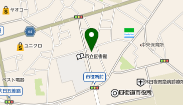 やまぐち内科・糖尿病クリニックの地図画像