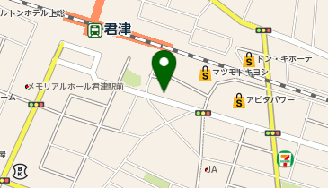 コンフォート君津クリニックの地図画像