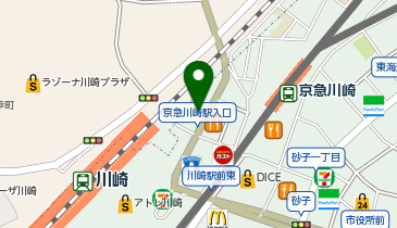 かわさき整形外科・リウマチクリニックの地図画像