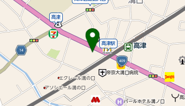 えがおの森こどもアレルギークリニックの地図画像