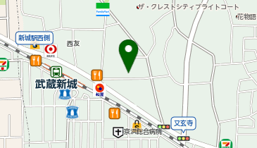 おばな内科クリニックの地図画像