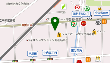 海老名胃腸内科内視鏡クリニックの地図画像