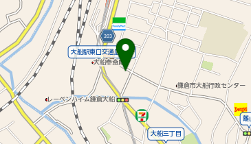 山口内科の地図画像