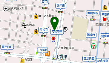 肩とひざの整形外科の地図画像