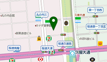 ザ・プラス美容外科の地図画像