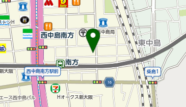 SAMURAIクリニック 新大阪南方院の地図画像