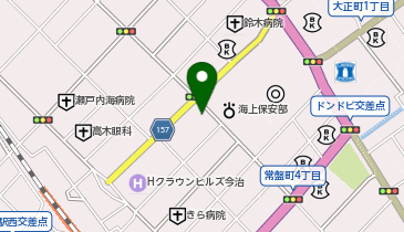 Uクリニックの地図画像