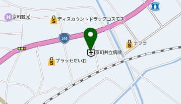京町共立クリニックの地図画像