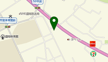 本間内科医院の地図画像