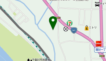 上田国分糖尿病内科クリニックの地図画像