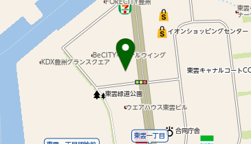 キャップスクリニック東雲の地図画像