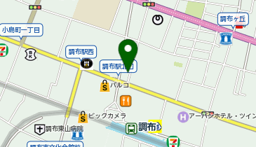 調布駅前そけいヘルニアクリニックの地図画像