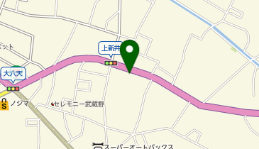 上新井さとうクリニックの地図画像