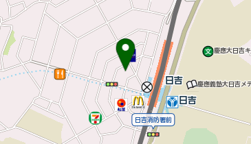 日吉かもめ内科・整形外科クリニックの地図画像