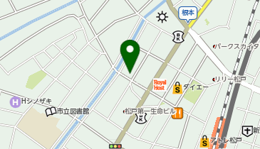 まちなかクリニック松戸の地図画像