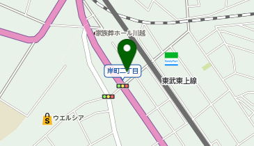 かわごえ桂田クリニックの地図画像