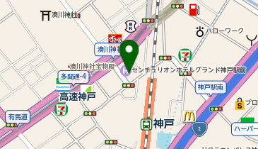 こうべ駅前内科クリニックの地図画像