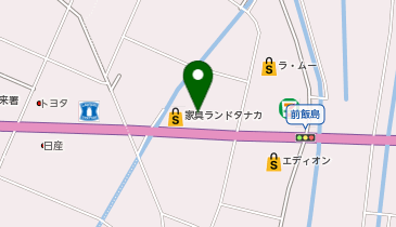 やすぎの皮ふ科の地図画像