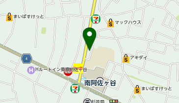 阿佐ヶ谷皮フ科の地図画像