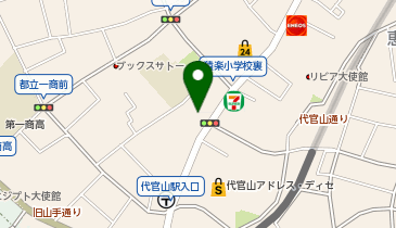 泌尿器日帰り手術クリニックuMIST東京代官山の地図画像