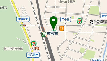 神宮前内科クリニックの地図画像