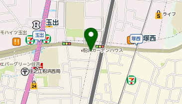 サークル帝塚山眼科の地図画像