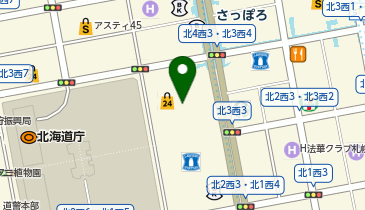 札幌駅前しきしま乳腺外科クリニックの地図画像