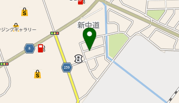 新中道皮ふ科クリニックの地図画像