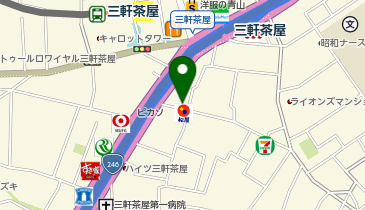 三軒茶屋駅前おなかクリニックの地図画像