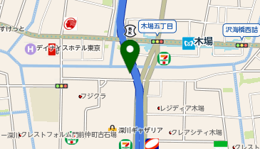 木場たかはし耳鼻咽喉科の地図画像