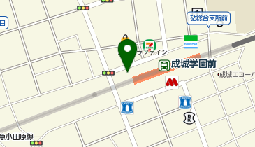 成城整形外科リウマチ科の地図画像