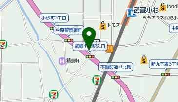 こすぎ坂本医院の地図画像