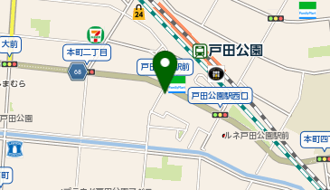 公園の街クリニックの地図画像