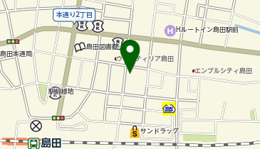 市山医院の地図画像