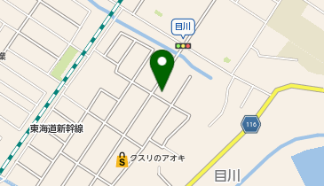 たにがわクリニックの地図画像