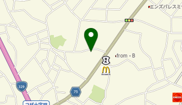 おくま整形外科の地図画像