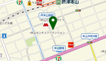 本山リュッカクリニックの地図画像