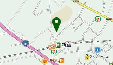 新座AreaFiveClinicの地図画像