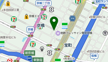 東京駅前クリニックの地図画像