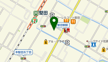 貴田耳鼻咽喉科の地図画像