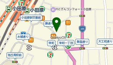 グレースデンタルメディカルクリニック小田原分院・医科の地図画像