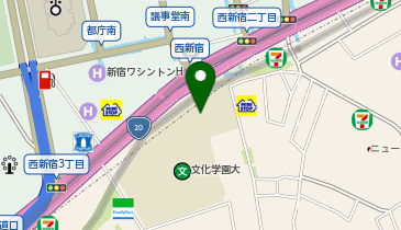 メディカルプラスクリニック新宿の地図画像