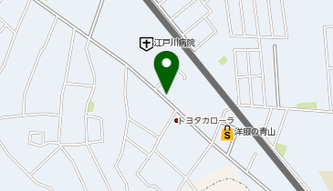 城内皮膚科の地図画像
