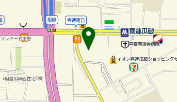 あべファミリークリニックの地図画像